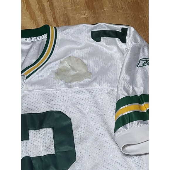 Green Bay Packers Aaron Rodgers 12 NFL Football Jersey Mens 52 Reebok Super Bowl - Picture 3 of 9